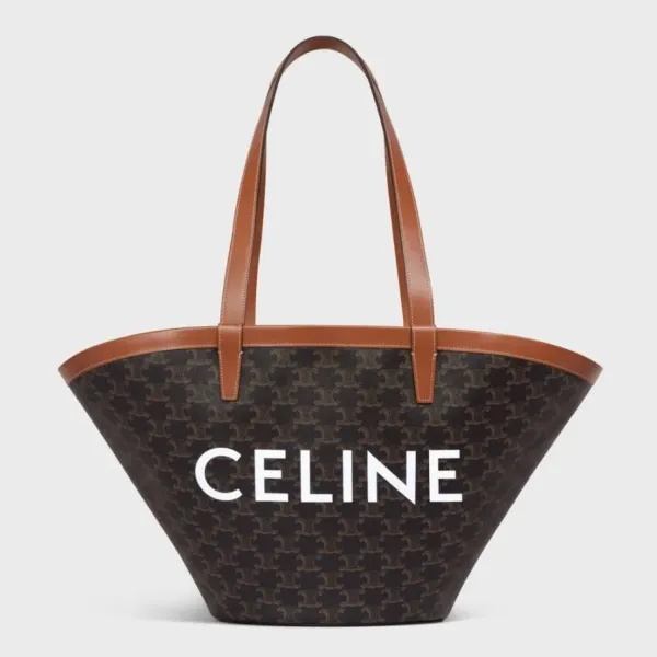 【CELINE】セリーヌ ミディアムバシネットバッグ トリオンフ  ブラック 58.0cm X 27.0cm X 17.0cm