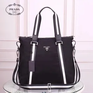 【PRADA 公式旗艦店】プラダ  ブリーフケース  当日出荷 好評に付き再入荷！40*34*12CM