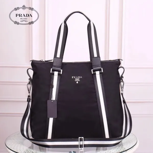 【PRADA 公式旗艦店】プラダ  ブリーフケース  当日出荷 好評に付き再入荷！40*34*12CM