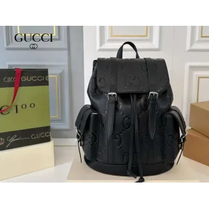 【GUCCI 公式旗艦店】グッチ リュックサック 当日出荷 好評に付き再入荷！33*40CM  240724
