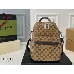 【GUCCI 公式旗艦店】グッチ リュックサック 当日出荷 好評に付き再入荷！22*30CM  240724