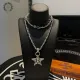 【CHROME HEARTS】ネックレス、新しいネックレス万能シンプルファッションオーナメント 250228 【CHROME HEARTS】ネックレス、新しいネックレス万能シンプルファッションオーナメント 250228