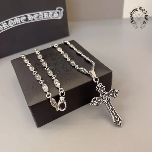 【CHROME HEARTS】ネックレス、新しいネックレス万能シンプルファッションオーナメント 250228
