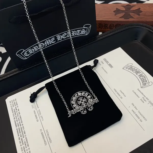 【CHROME HEARTS】ネックレス、新しいネックレス万能シンプルファッションオーナメント 250228