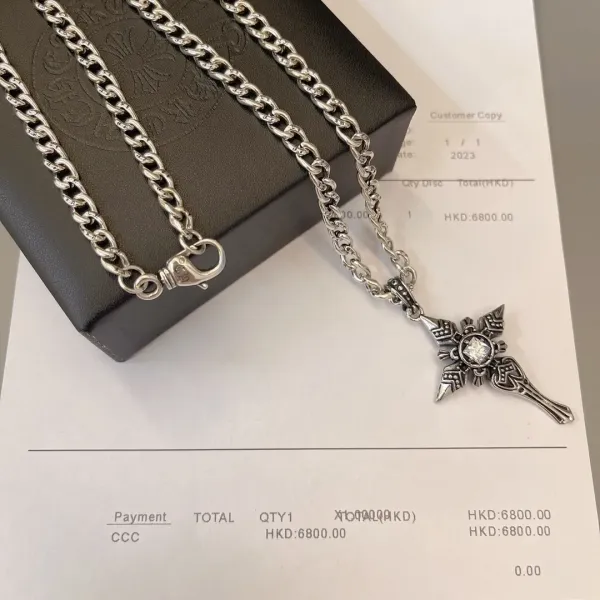 【CHROME HEARTS】ネックレス、新しいネックレス万能シンプルファッションオーナメント  241014