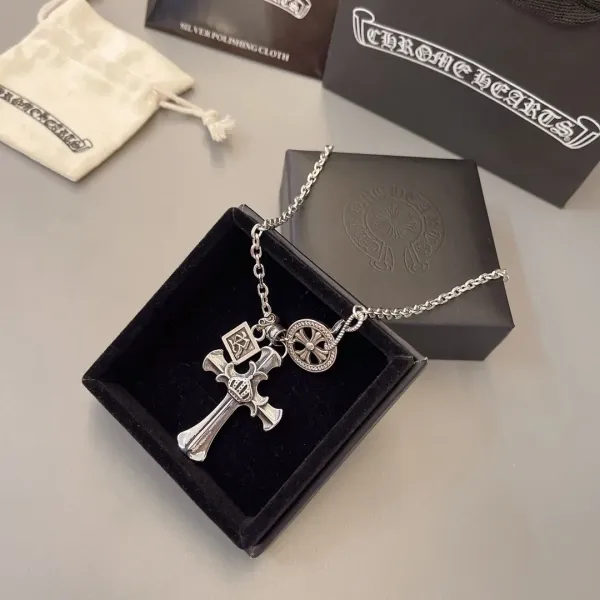 【CHROME HEARTS】ネックレス、新しいネックレス万能シンプルファッションオーナメント  241014