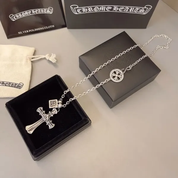 【CHROME HEARTS】ネックレス、新しいネックレス万能シンプルファッションオーナメント  241014