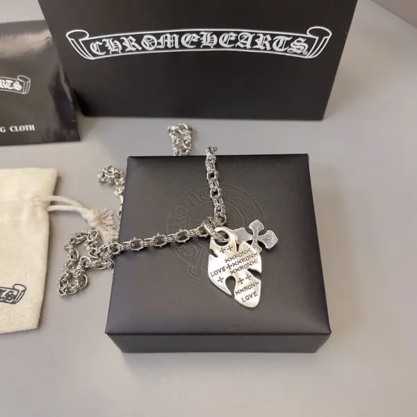 【CHROME HEARTS】ネックレス、新しいネックレス万能シンプルファッションオーナメント  241014