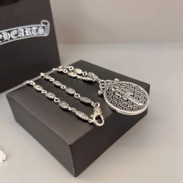 【CHROME HEARTS】ネックレス、新しいネックレス万能シンプルファッションオーナメント  241014