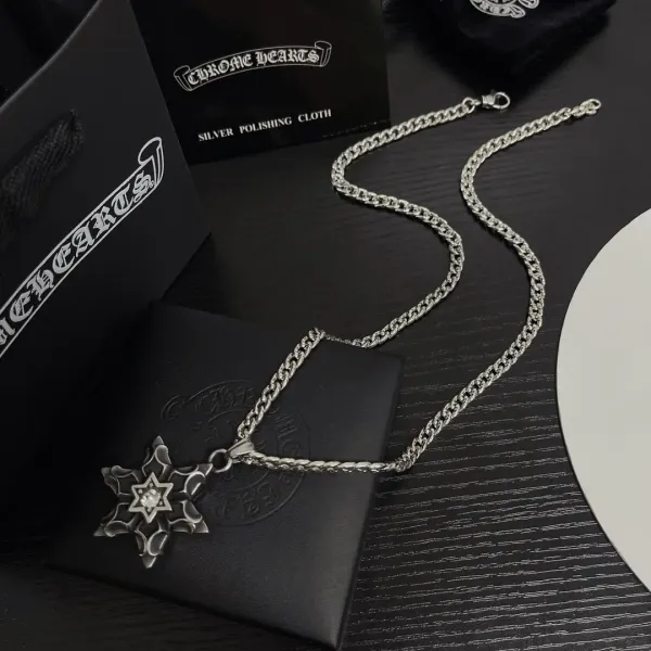 【CHROME HEARTS】ネックレス、新しいネックレス万能シンプルファッションオーナメント  241014