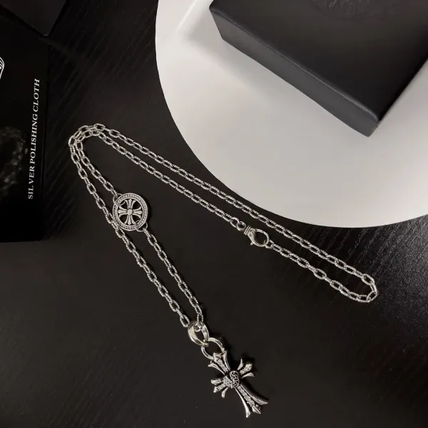 【CHROME HEARTS】ネックレス、新しいネックレス万能シンプルファッションオーナメント240812