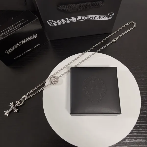【CHROME HEARTS】ネックレス、新しいネックレス万能シンプルファッションオーナメント240812