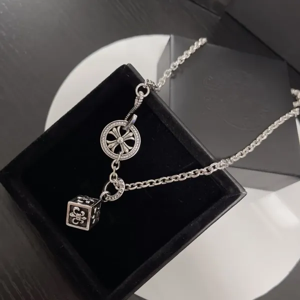 【CHROME HEARTS】ネックレス、新しいネックレス万能シンプルファッションオーナメント240812