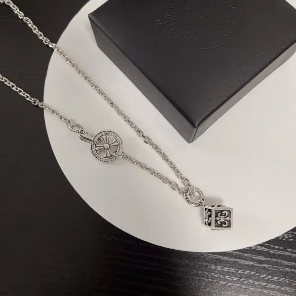 【CHROME HEARTS】ネックレス、新しいネックレス万能シンプルファッションオーナメント240812