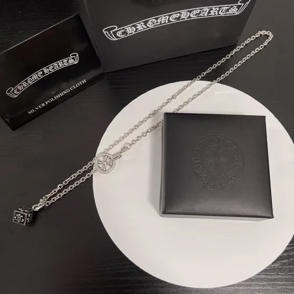 【CHROME HEARTS】ネックレス、新しいネックレス万能シンプルファッションオーナメント240812