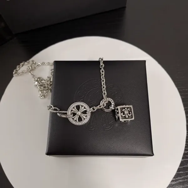 【CHROME HEARTS】ネックレス、新しいネックレス万能シンプルファッションオーナメント240812