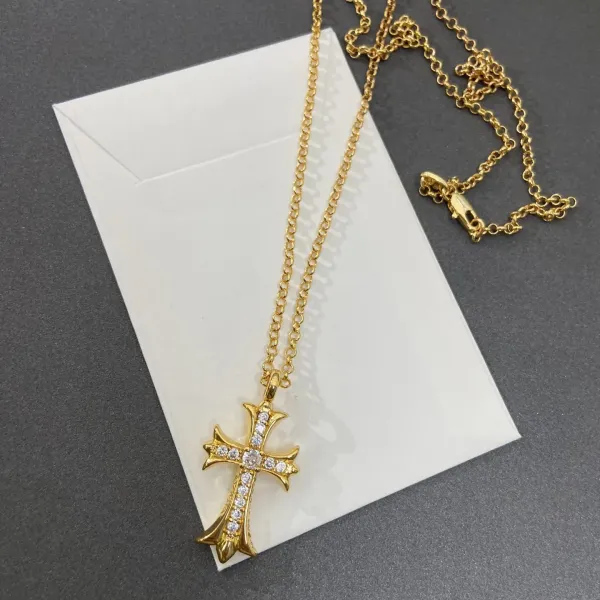 【CHROME HEARTS】ネックレス、新しいネックレス万能シンプルファッションオーナメント240812