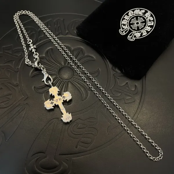 【CHROME HEARTS】ネックレス、新しいネックレス万能シンプルファッションオーナメント240812