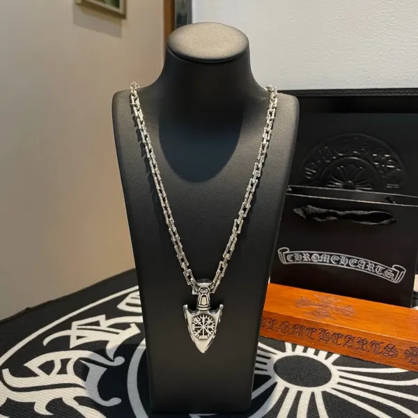 【CHROME HEARTS】ネックレス、新しいネックレス万能シンプルファッションオーナメント 240727