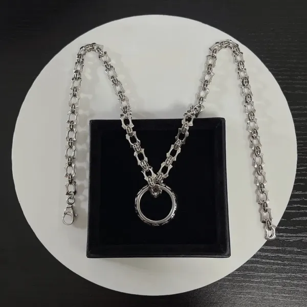 【CHROME HEARTS】ネックレス、新しいネックレス万能シンプルファッションオーナメント 240727