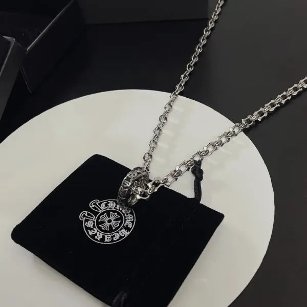 【CHROME HEARTS】ネックレス、新しいネックレス万能シンプルファッションオーナメント 240727