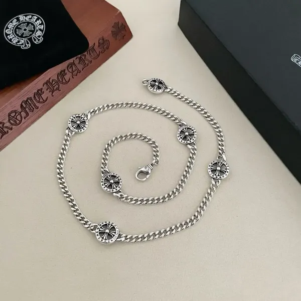 【CHROME HEARTS】ネックレス、新しいネックレス万能シンプルファッションオーナメント 240727