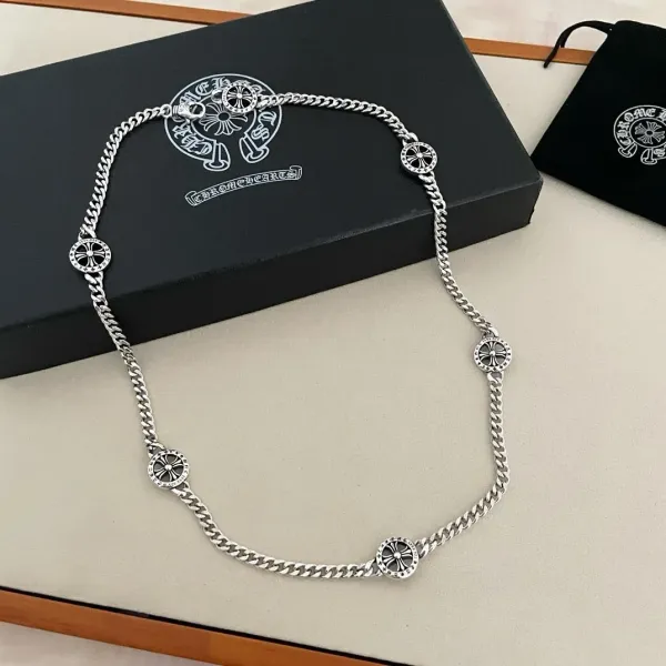 【CHROME HEARTS】ネックレス、新しいネックレス万能シンプルファッションオーナメント 240727