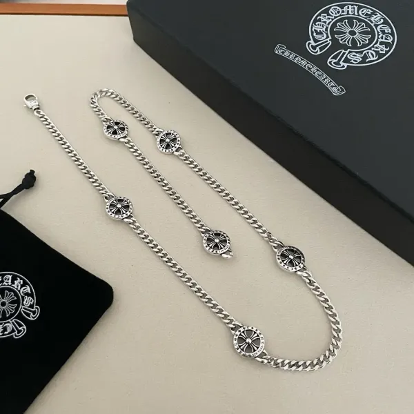 【CHROME HEARTS】ネックレス、新しいネックレス万能シンプルファッションオーナメント 240727