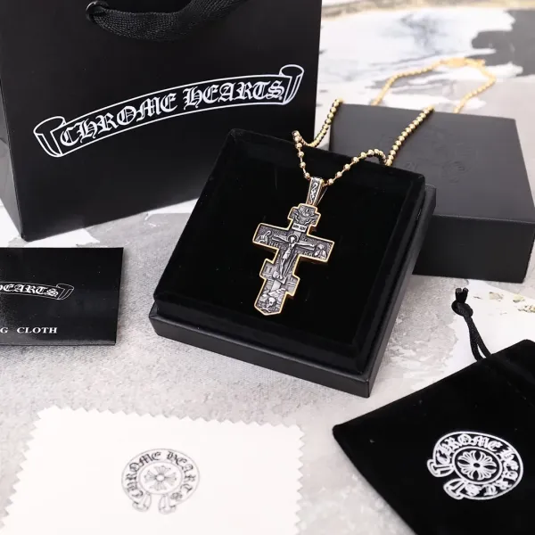 【CHROME HEARTS】ネックレス、新しいネックレス万能シンプルファッションオーナメント 240727