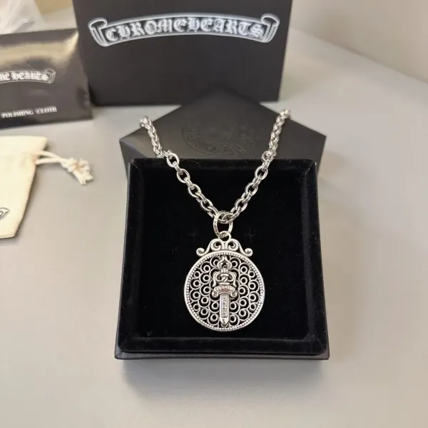 【CHROME HEARTS】ネックレス、新しいネックレス万能シンプルファッションオーナメント 240727