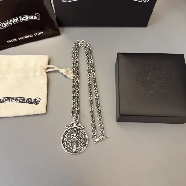 【CHROME HEARTS】ネックレス、新しいネックレス万能シンプルファッションオーナメント 240727