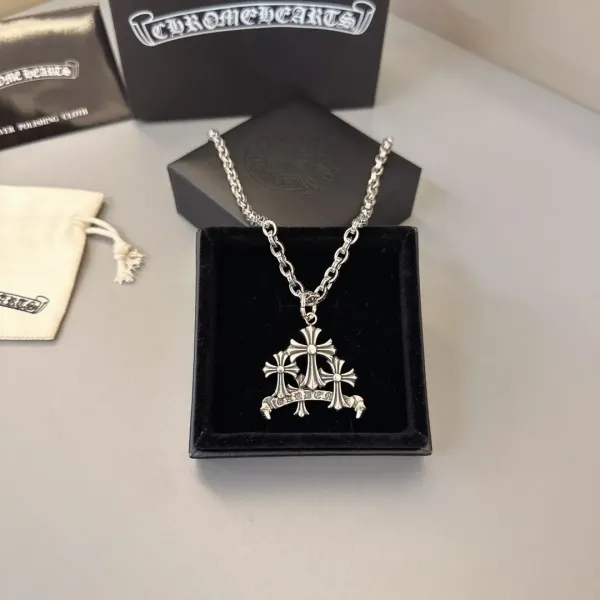 【CHROME HEARTS】ネックレス、新しいネックレス万能シンプルファッションオーナメント 240727