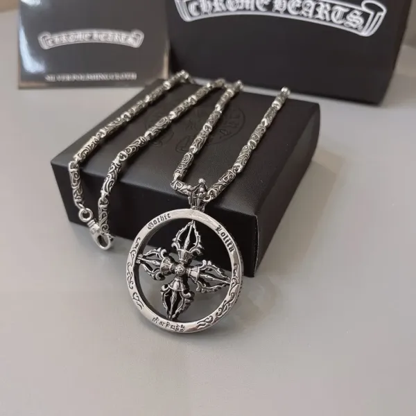 【CHROME HEARTS】クロムハーツ、新しいネックレス万能シンプルファッションオーナメント 2471