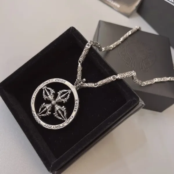 【CHROME HEARTS】クロムハーツ、新しいネックレス万能シンプルファッションオーナメント 2471