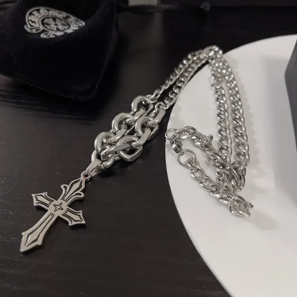 【CHROME HEARTS】ネックレス、新しいネックレス万能シンプルファッションオーナメント