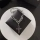 【CHROME HEARTS】ネックレス、新しいネックレス万能シンプルファッションオーナメント