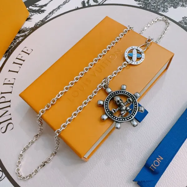LV【LOUIS VUITTON】ネックレス、新しいネックレス万能シンプルファッションオーナメント 250301