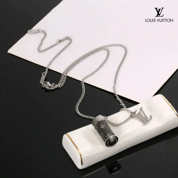 LV【LOUIS VUITTON】ネックレス、新しいネックレス万能シンプルファッションオーナメント 250301