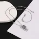 LV【LOUIS VUITTON】ネックレス、新しいネックレス万能シンプルファッションオーナメント 250301