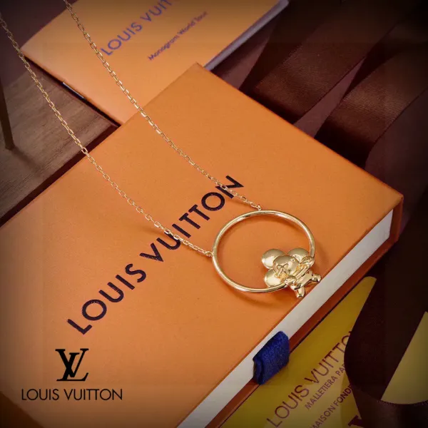LV【LOUIS VUITTON】ネックレス、新しいネックレス万能シンプルファッションオーナメント 250301
