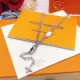 LV【LOUIS VUITTON】ネックレス、新しいネックレス万能シンプルファッションオーナメント 250301