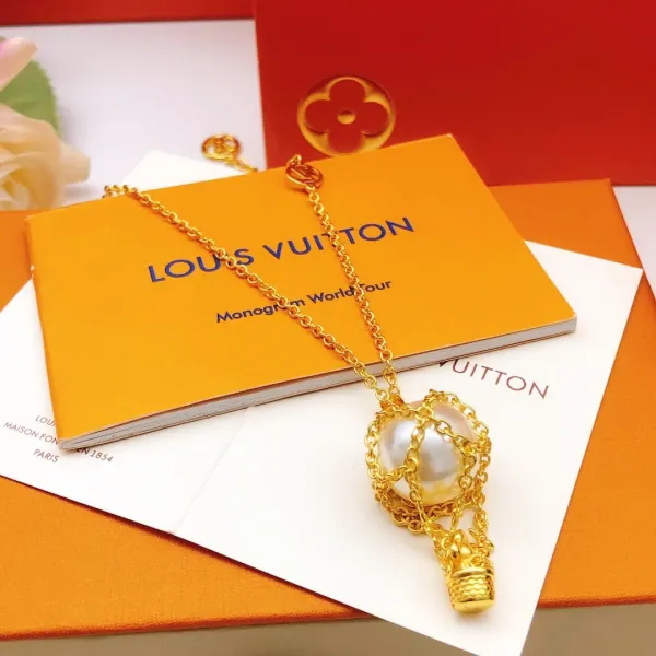 LV【LOUIS VUITTON】ネックレス、新しいネックレス万能シンプルファッションオーナメント 250301