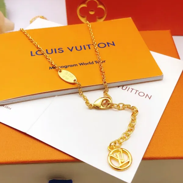 LV【LOUIS VUITTON】ネックレス、新しいネックレス万能シンプルファッションオーナメント 250301