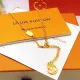 LV【LOUIS VUITTON】ネックレス、新しいネックレス万能シンプルファッションオーナメント 250301