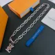 【LOUIS VUITTON】ネックレス、新しいネックレス万能シンプルファッションオーナメント 240813