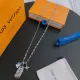 【LOUIS VUITTON】ネックレス、新しいネックレス万能シンプルファッションオーナメント 240728