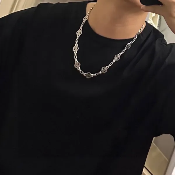 【LOUIS VUITTON】ネックレス、新しいネックレス万能シンプルファッションオーナメント 240728