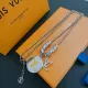 【LOUIS VUITTON】ネックレス、新しいネックレス万能シンプルファッションオーナメント  2472