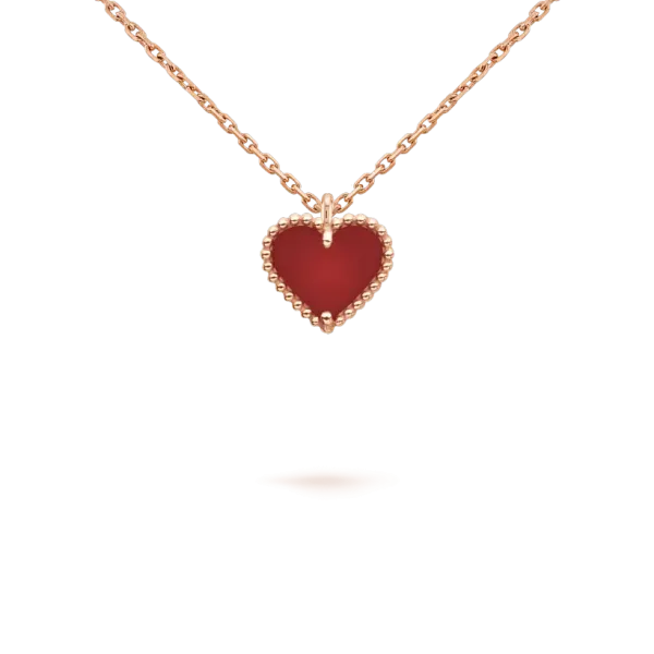 【Vancleef & Arpels】 スウィート アルハンブラ ハート ペンダント