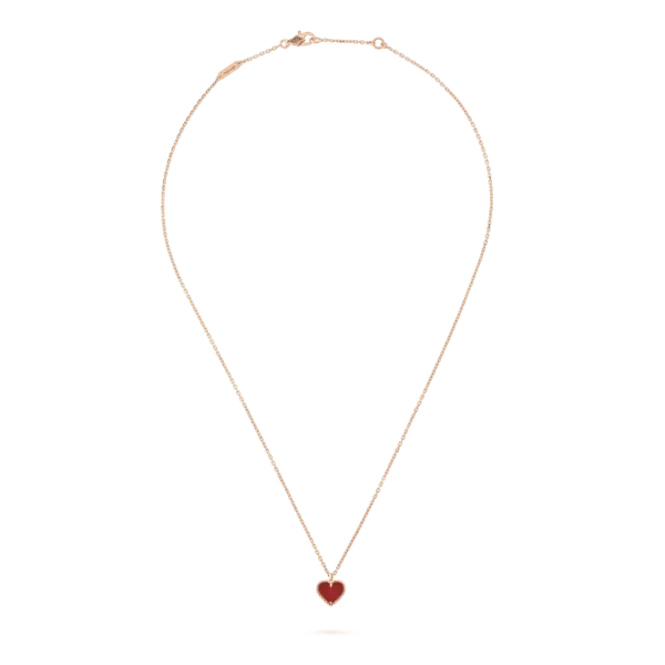【Vancleef & Arpels】 スウィート アルハンブラ ハート ペンダント